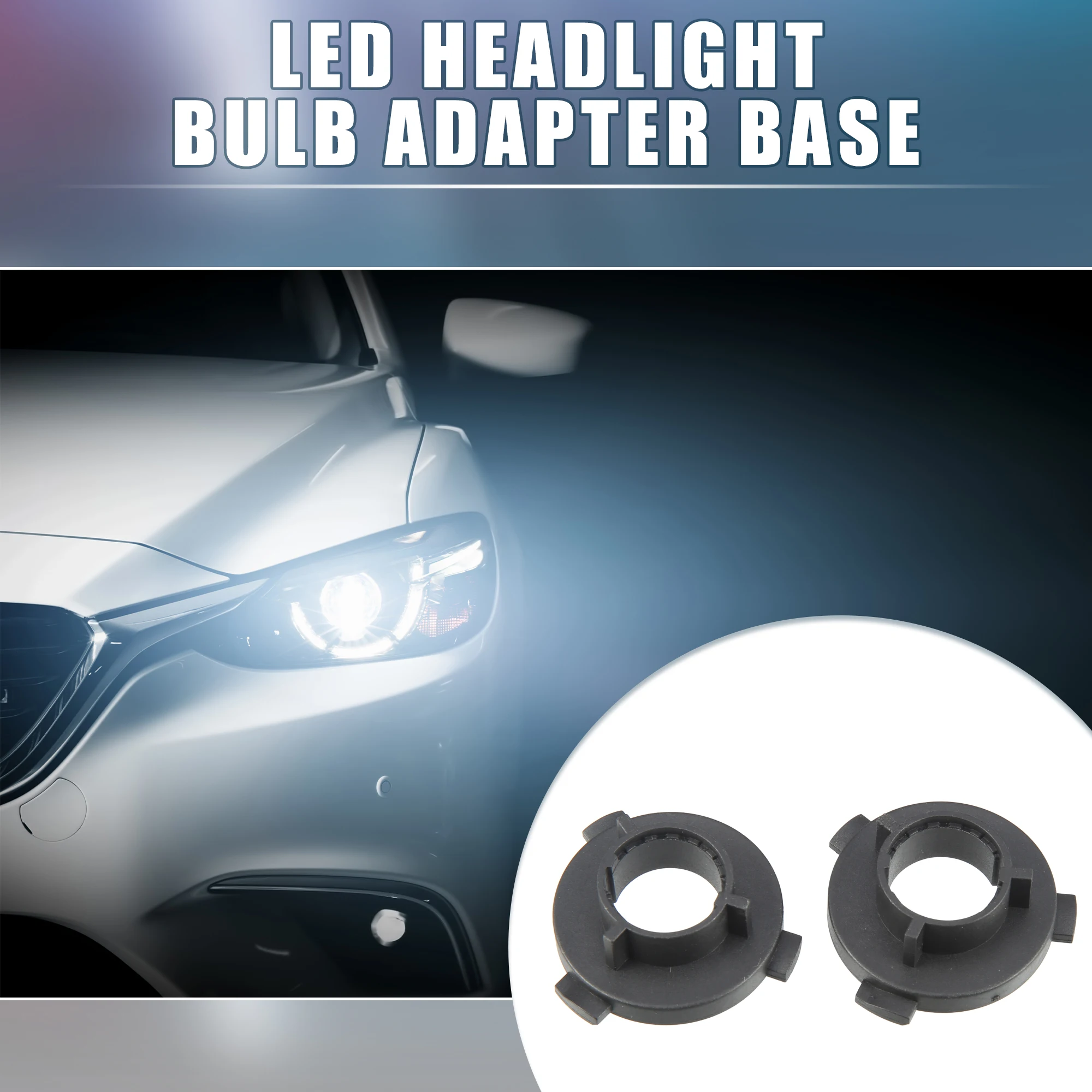 Autohaux Adaptador de portalámparas LED H7 para Kia y Hyundai - imagen 2