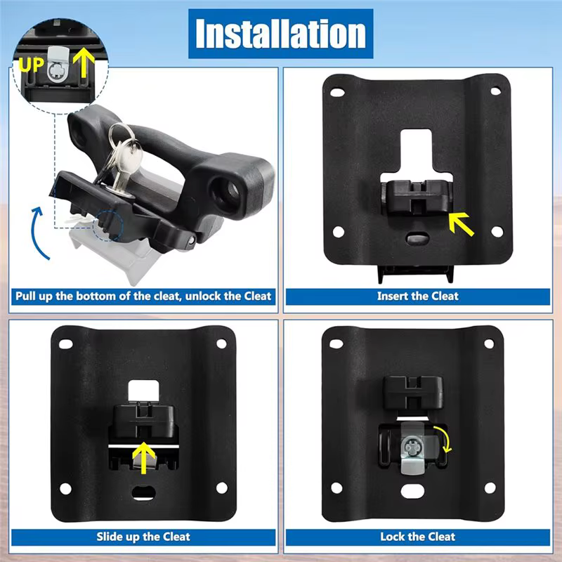 FL3Z-99000A64-B Anclajes de amarre para caja Ford F-150, F-250 y F-350 - imagen 4