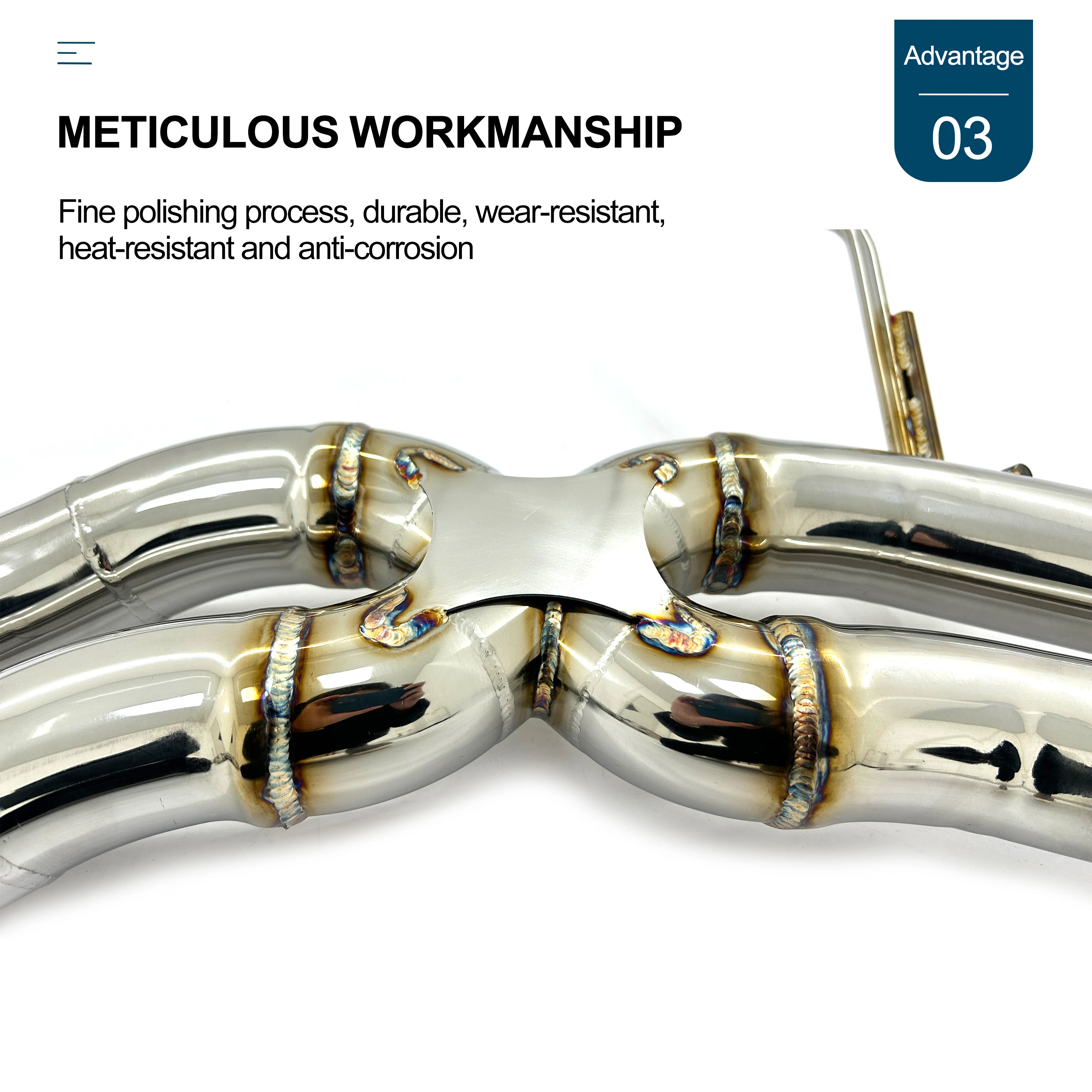 Escape Catback CBNT Audi S4 S5 B8 3.0T Válvula Remoto - imagen 5