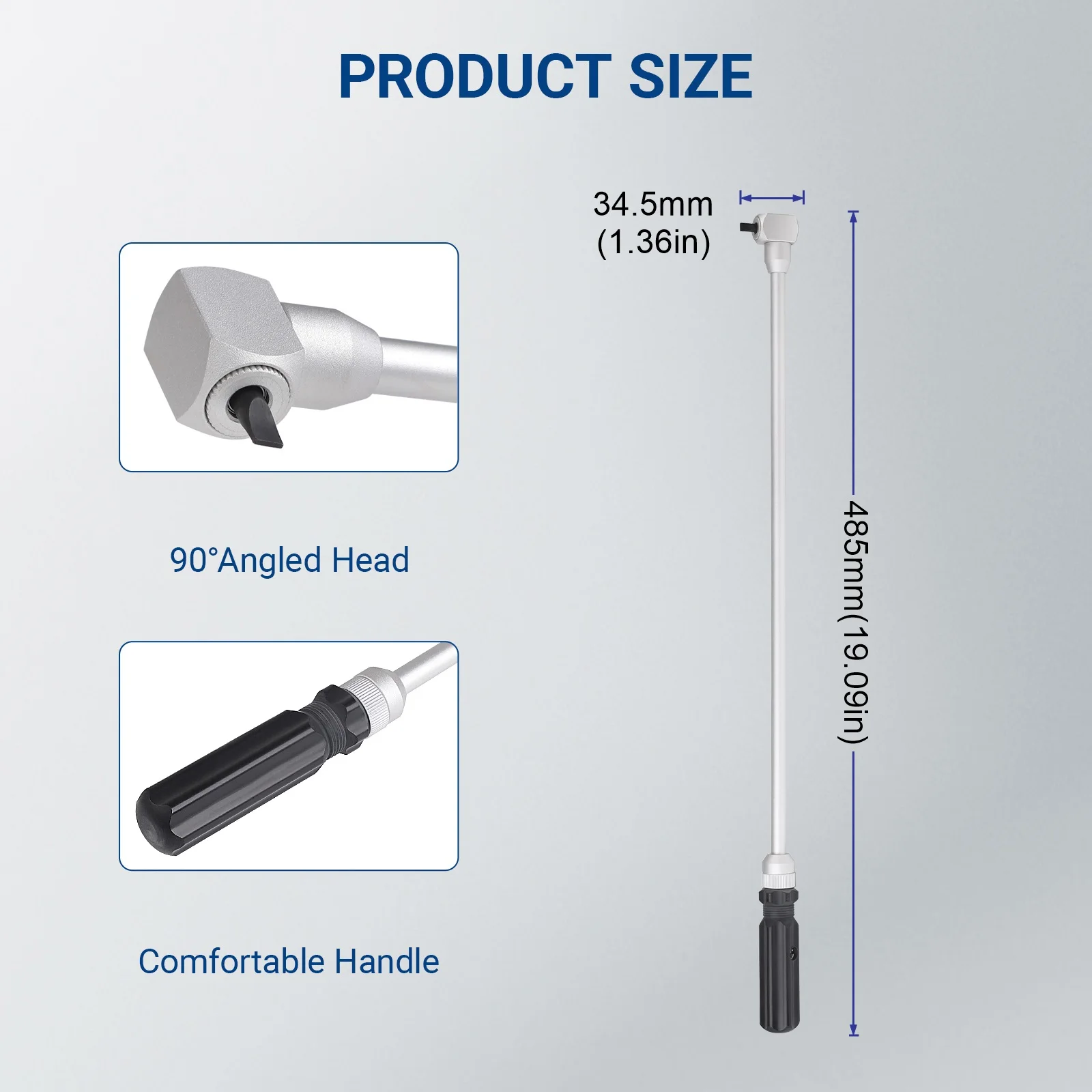 Herramienta angular 90° para ajustar carburadores de moto, ATV y UTV - imagen 5