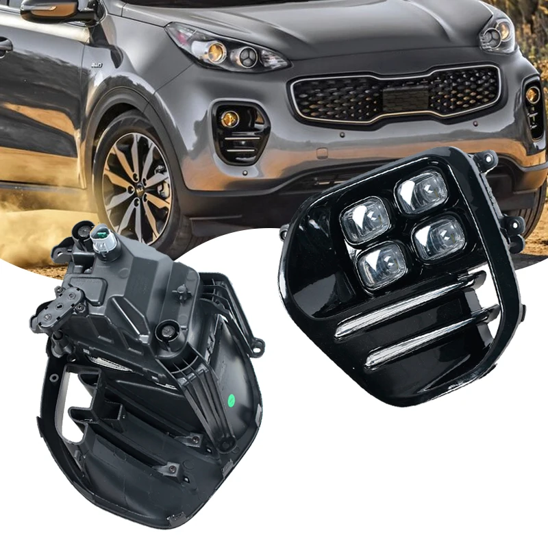 Luces LED diurnas Kia Sportage KX5 2016-2018