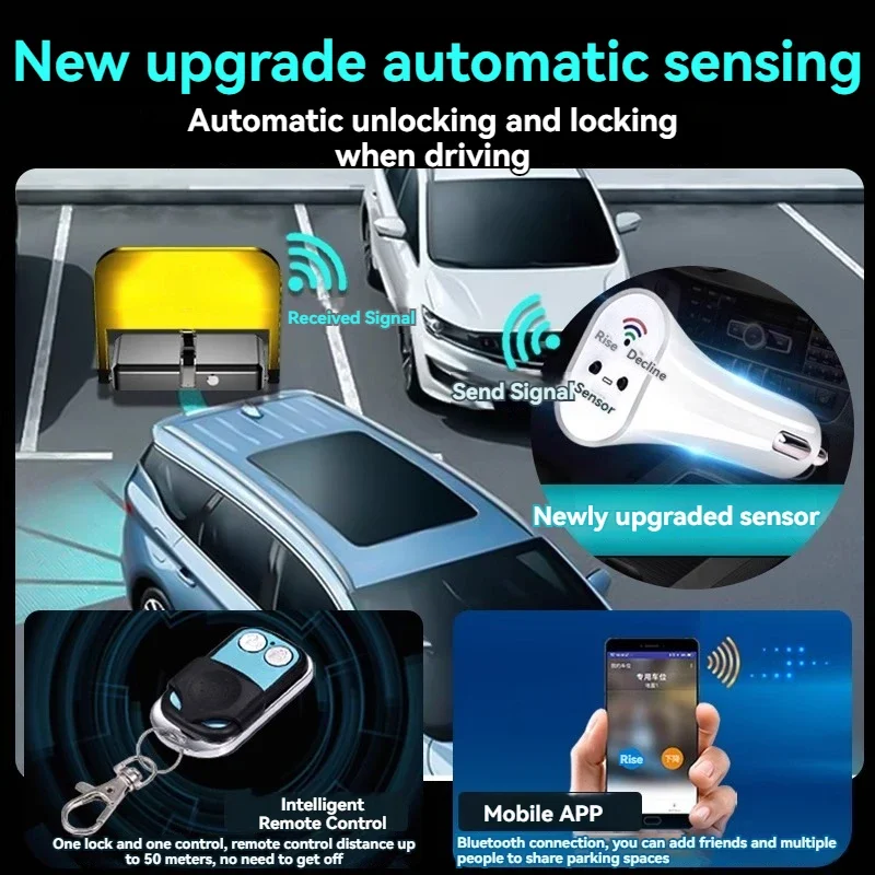 Bloqueo Estacionamiento Inteligente con Control Remoto - imagen 3