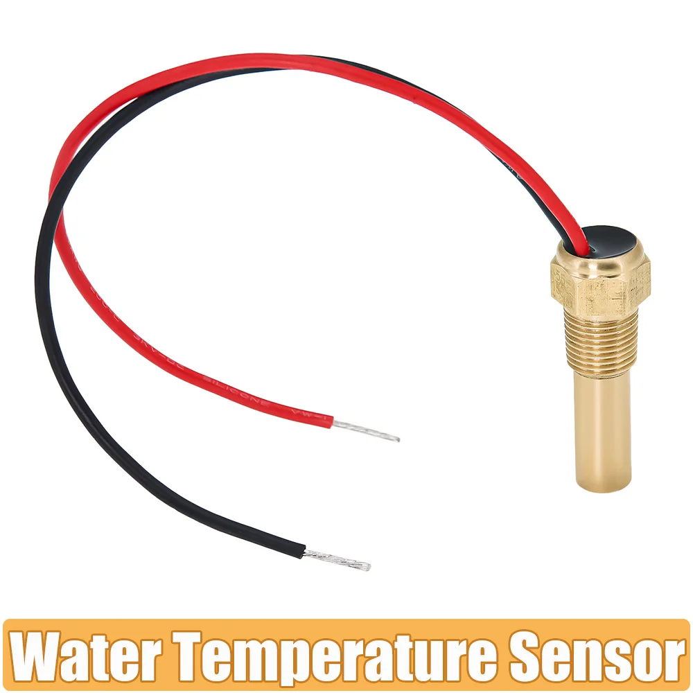 Sensor temperatura agua universal rosca 1/8 NPT 12V 24V