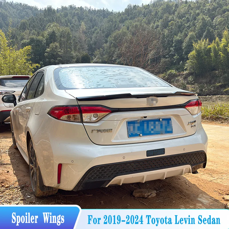 Alerón de maletero ABS para Toyota Levin Sedan 2019-2024