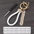 white keychain 3