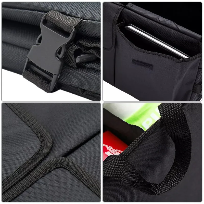 Bolsa plegable para colapso de almacenamiento, contenedor para coche, camión, SUV, bolsa de almacenamiento de 40L, organizador de desorden para uso en coche y caja de accesorios para coche, bolsa de almacenamiento - imagen 4