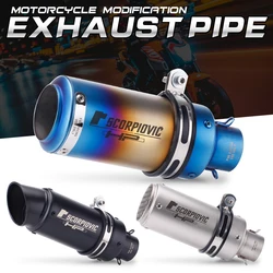Terminal escape silenciador 51mm moto ER-6N SV650 Z800