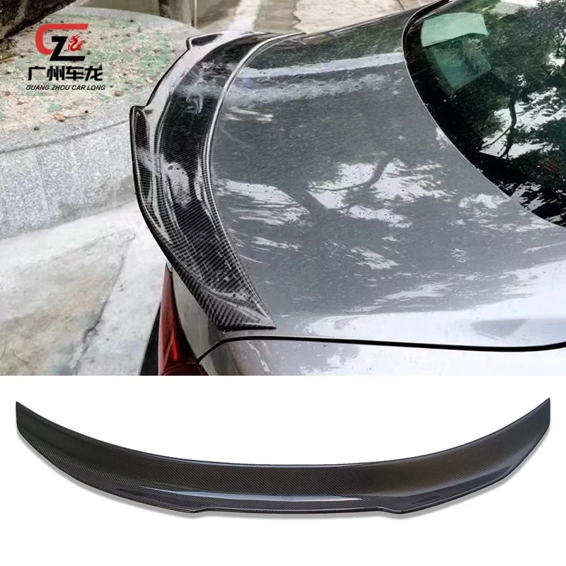 Alerón trasero estilo PSM de fibra de carbono para Infiniti Q50L - imagen 3