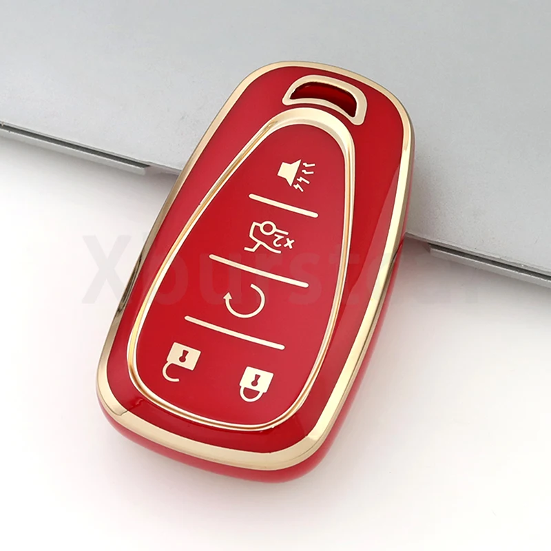Funda llave TPU 5 botones Chevrolet – Malibu, Camaro, Cruze - imagen 4