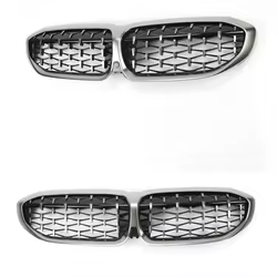Rejilla de radiador BMW Serie 3 G20 gris cerio 2020-2022