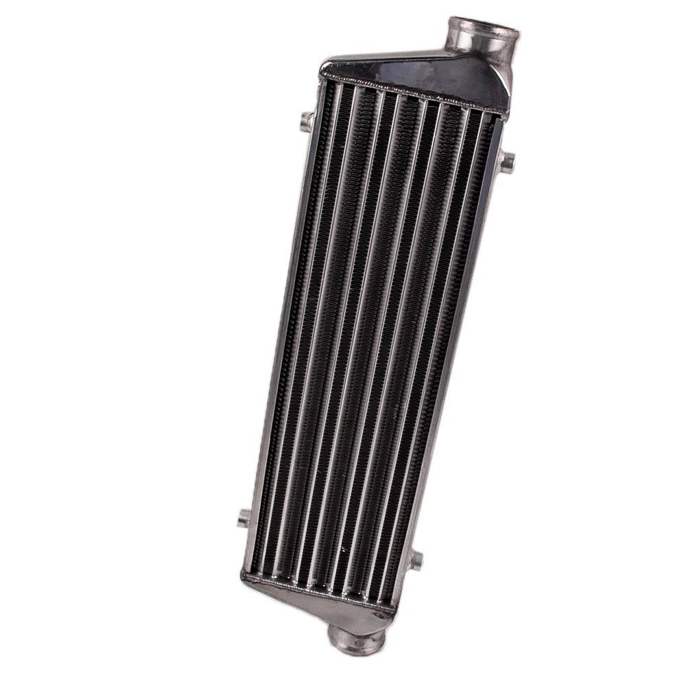 Detalle del intercooler y sus conexiones