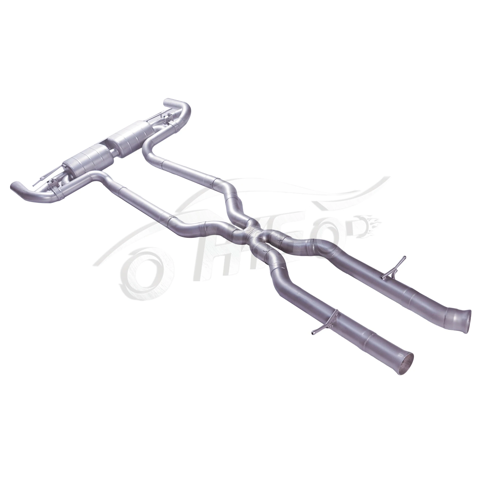 Utilizado para el sistema de escape de sonido variable con control remoto de válvula electrónica catback 2012-2016 Mercedes-Benz AMG GL63 5.5T X166 - imagen 3