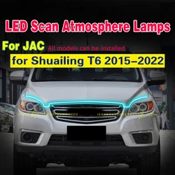 Luz diurna LED 12 V para JAC Shuailing T6 2015-2022