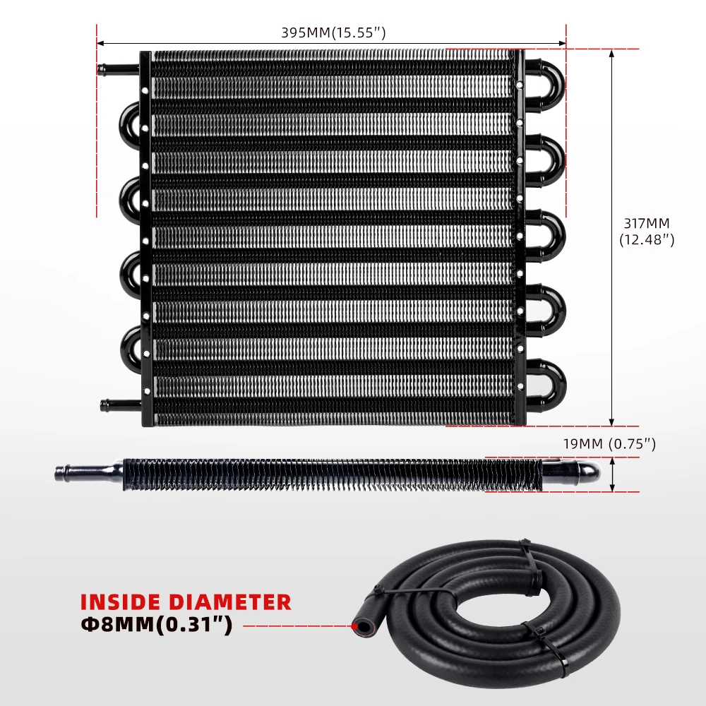 Kit enfriador de aceite RASTP aluminio para cambio automático - imagen 2