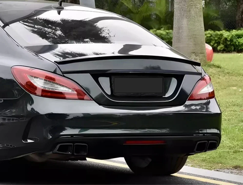Alerón difusor trasero negro brillo para Mercedes-Benz CLS W218 - imagen 4