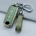 green with keychain