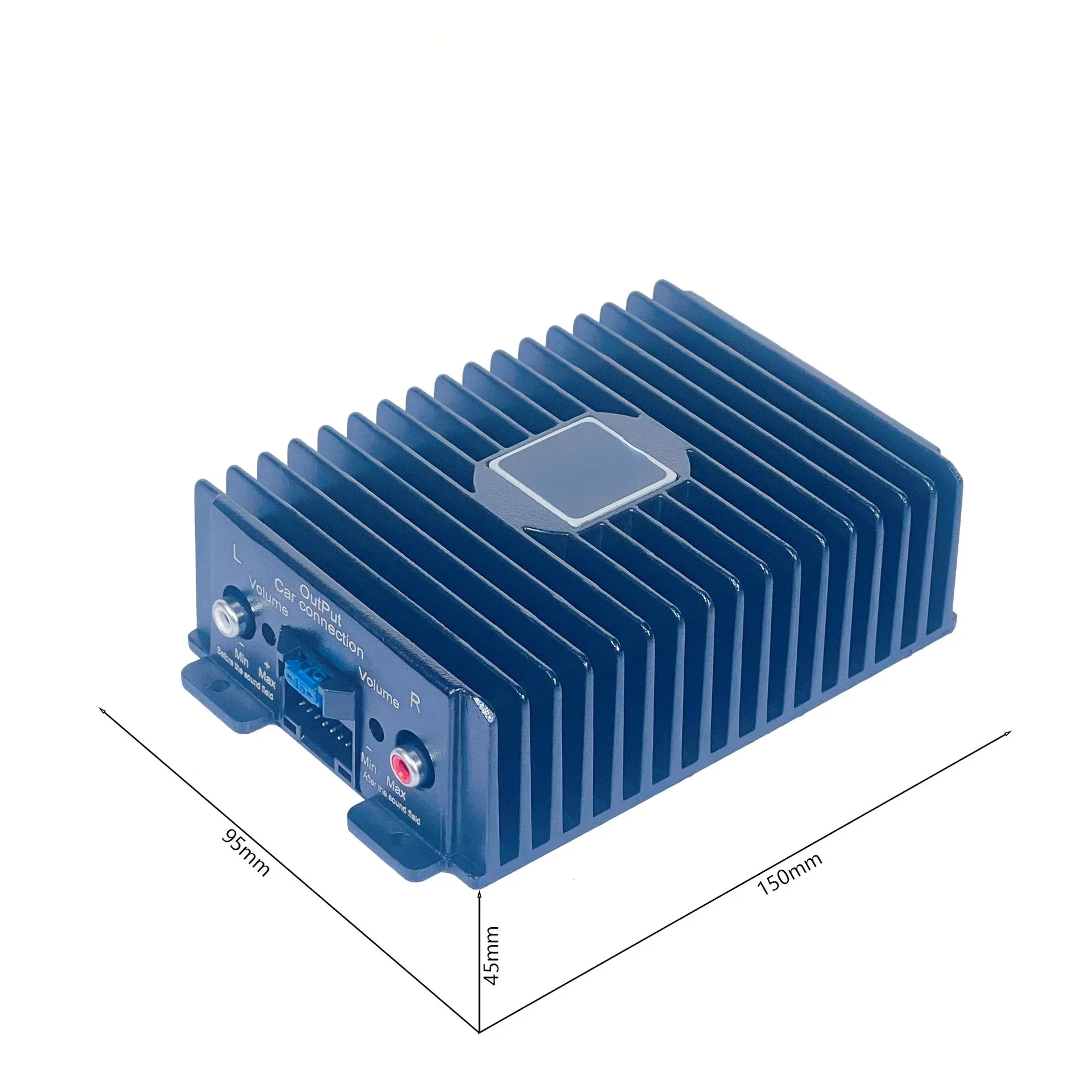 Amplificador DSP de 4 vías plug-and-play