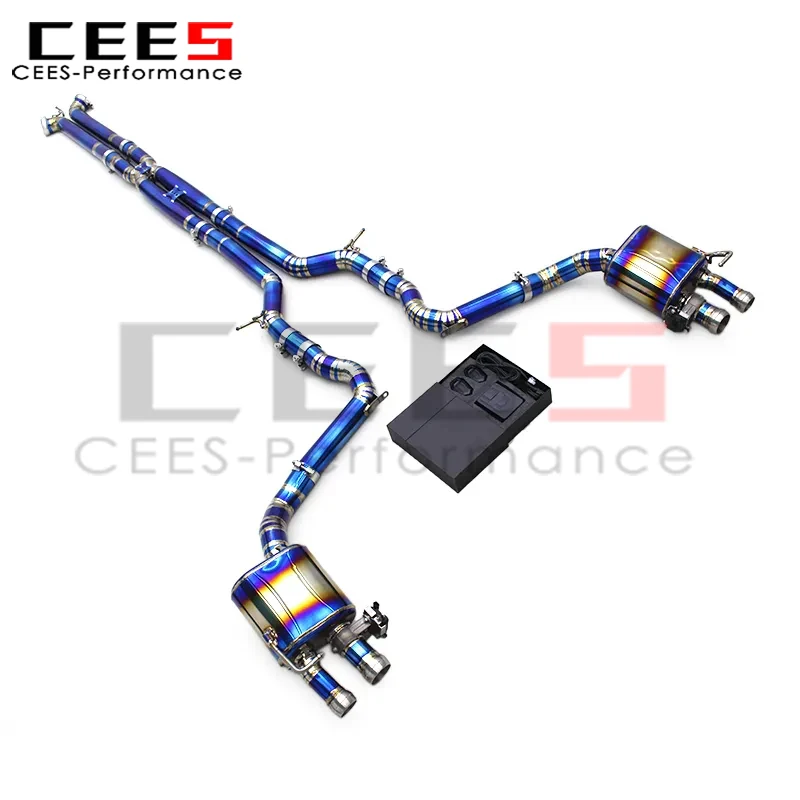 Escape cat-back valvulado Cees para Bentley Continental GT V12 6.0 T
