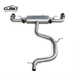 Válvula Escape Trasero Acero Inoxidable – Audi TT MK2 2.0T 2006-2013