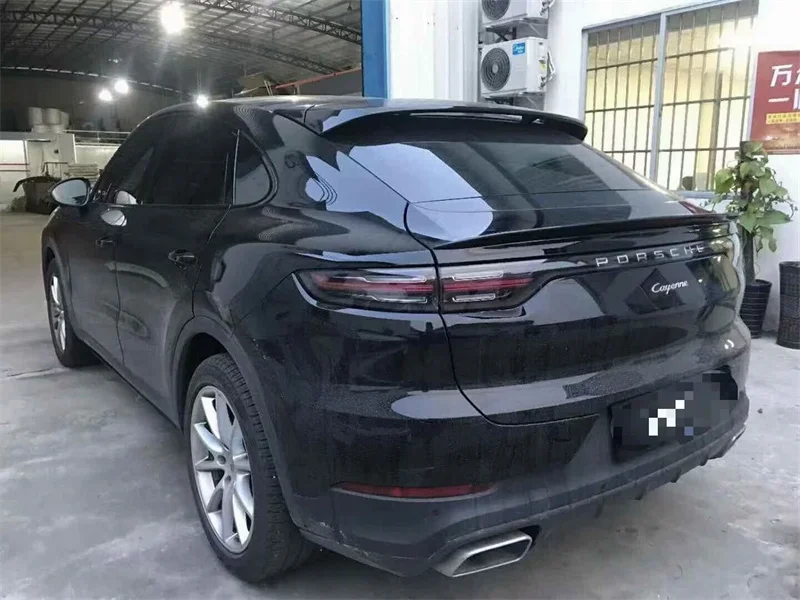 Vista trasera instalada Porsche Cayenne