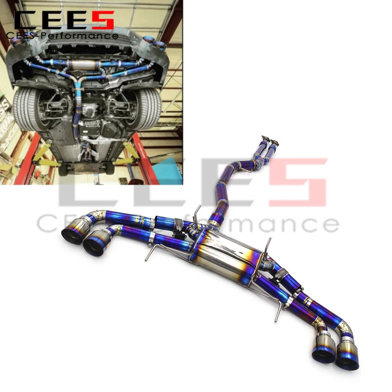 Cees Escape Catback Valvetronic para Nissan GT-R R35 con mando remoto - imagen 4