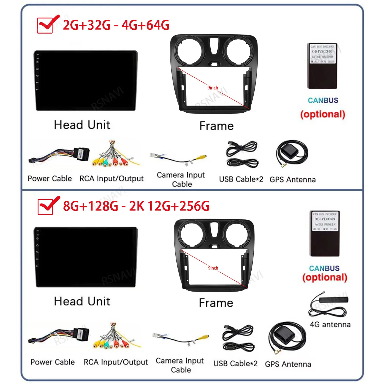 Autoradio Android Renault Lodgy Dacia Dokker 2DIN 2012-2021 - imagen 2