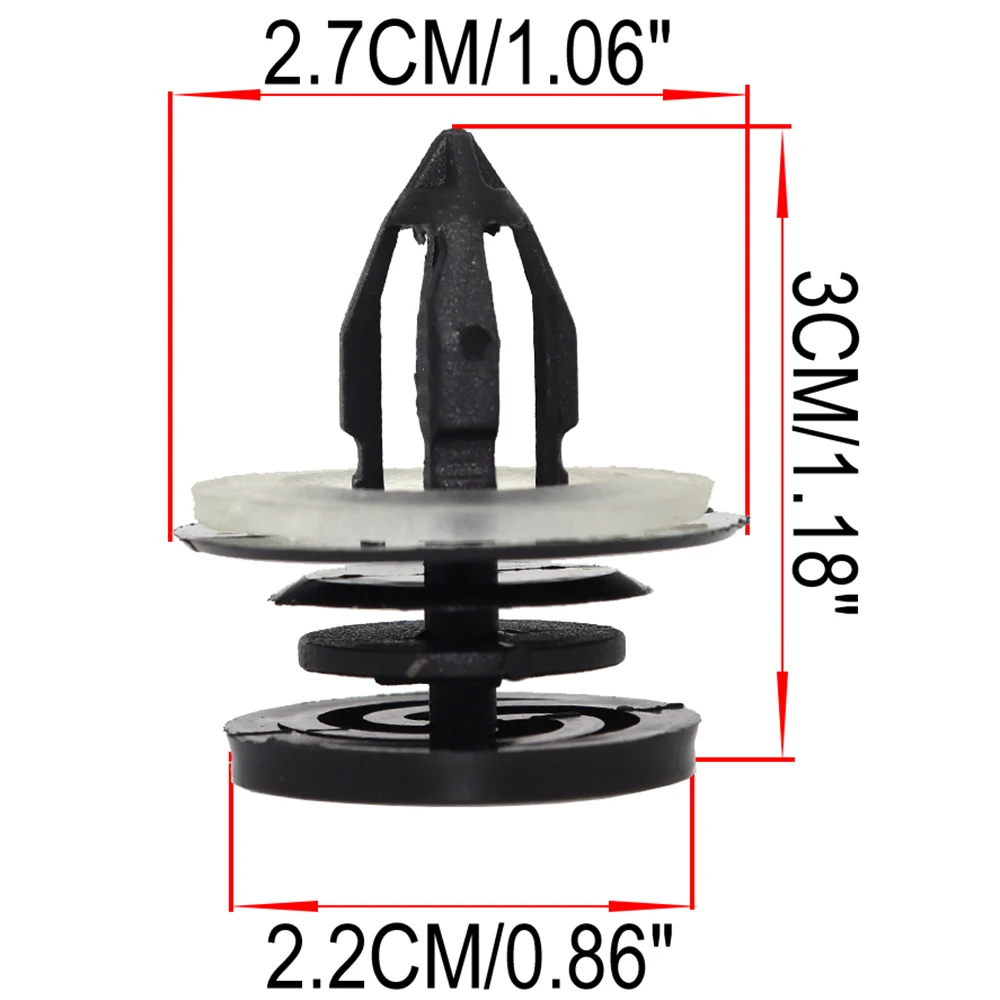 Clip de moldura embellecedor para tarjeta de puerta Audi A6 C6 - imagen 4