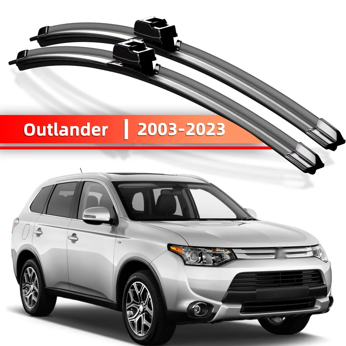 Kit escobillas limpiaparabrisas Mitsubishi Outlander 2003-2023
