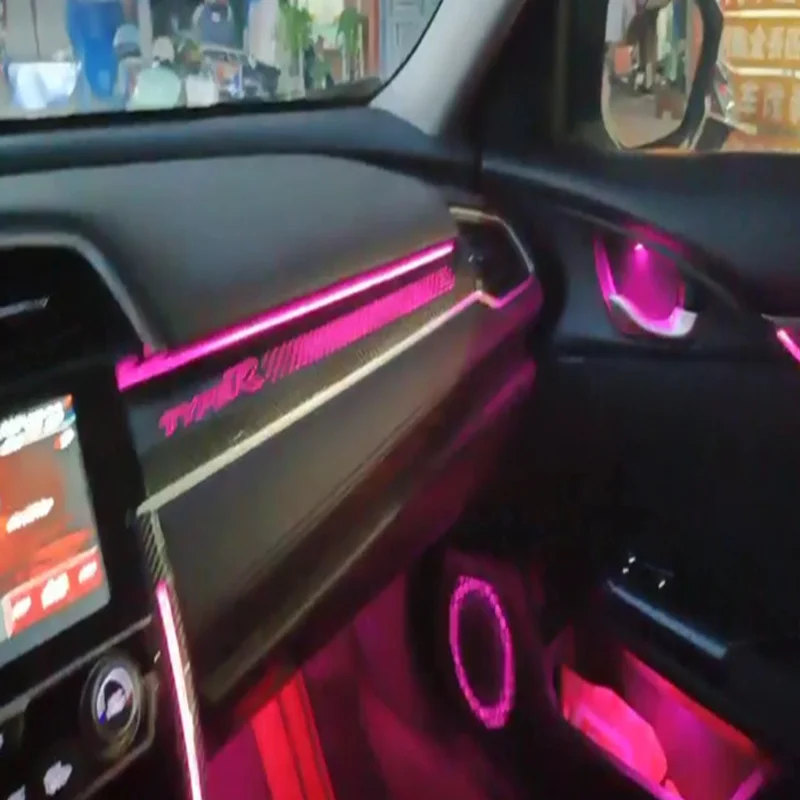 Luz ambiental LED automática para Honda Civic X RGB Phantom - imagen 5