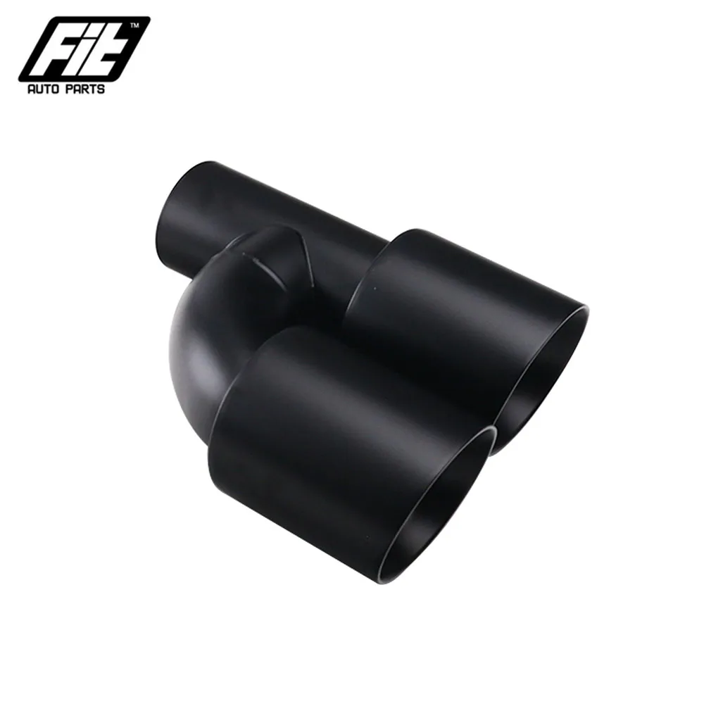 Tubo de escape trasero inoxidable 63 mm - silenciador soldado 89 mm - imagen 4