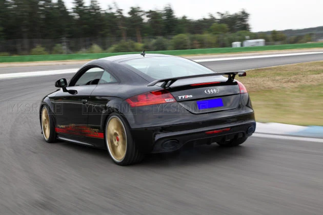 Alerón trasero fibra carbono para Audi TT MK2 2008-2011 - imagen 3