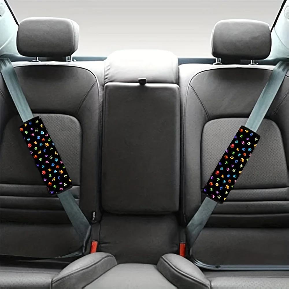 Almohadilla acolchada para cinturón de seguridad de coche universal - imagen 4