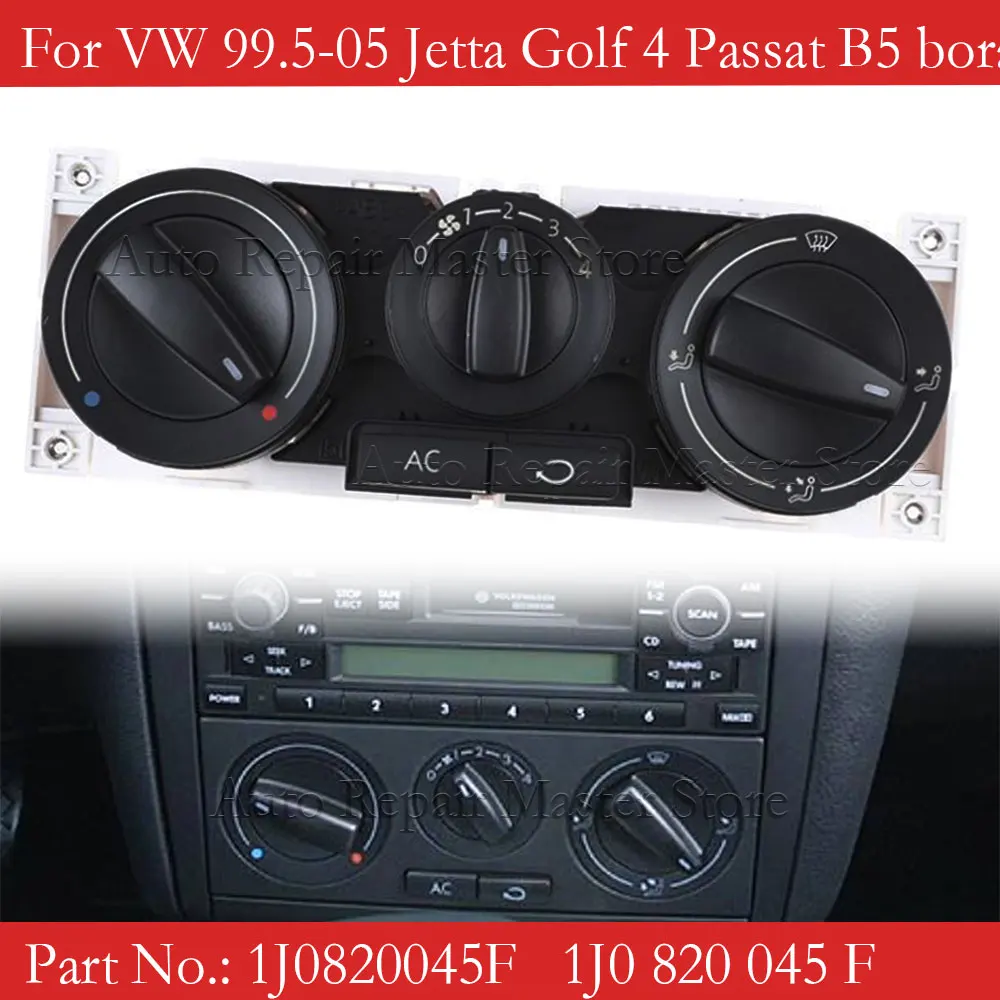 1J0820045F Panel climatizador VW Passat B5 Bora Golf 4 MK4