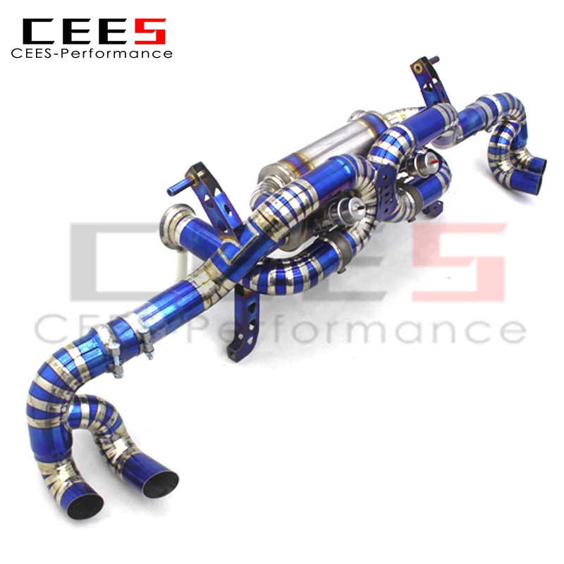 Escape cat-back Cees Performance SS304 para Lamborghini Huracán 5.2 - imagen 3