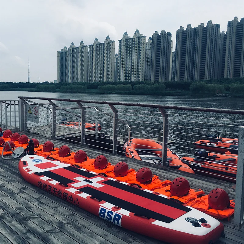 Kayak inflable de rescate acuático con almohadilla EVA panal - imagen 5