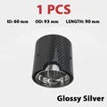 Glossy silver in60mm