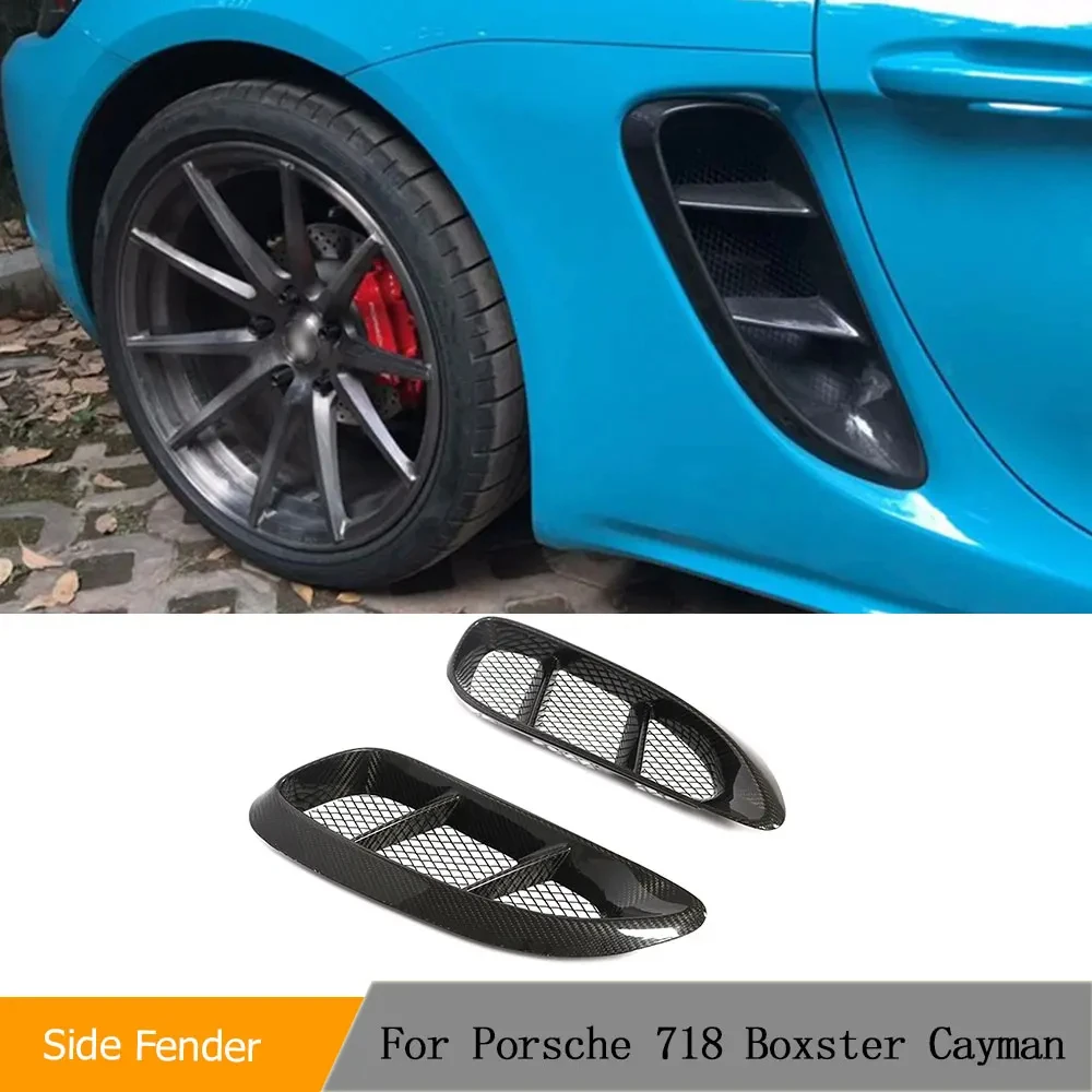 Rejilla lateral de carbono para Porsche 718 Boxster/Cayman 2016-2020