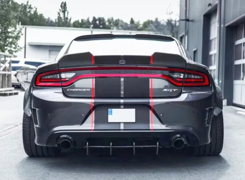 Alerón maletero carbono real Dodge Charger SRT Hellcat 2015-2021 - imagen 5