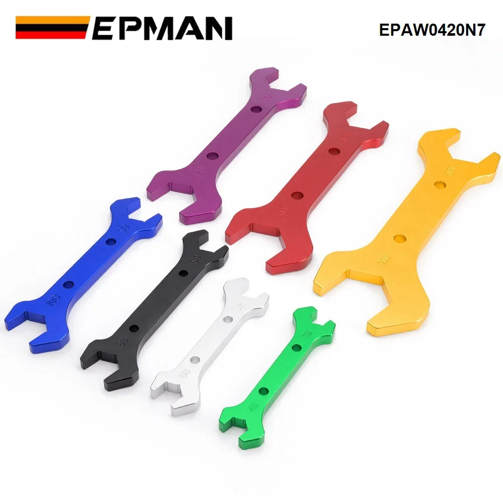 EPMAN Kit llaves AN billet aluminio doble extremo tamaño 3-20 - imagen 4