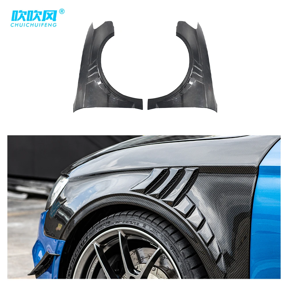 Aleta delantera ventilada de carbono para Audi RS3 8V