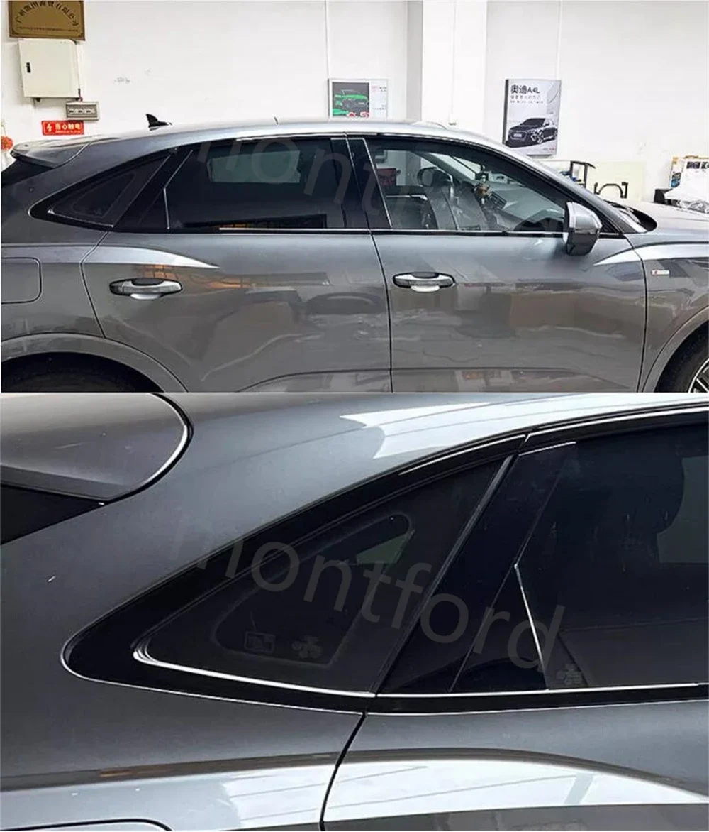 Moldura de ventana negra brillante para Audi Q3 Sportback 2020-2024 - imagen 5