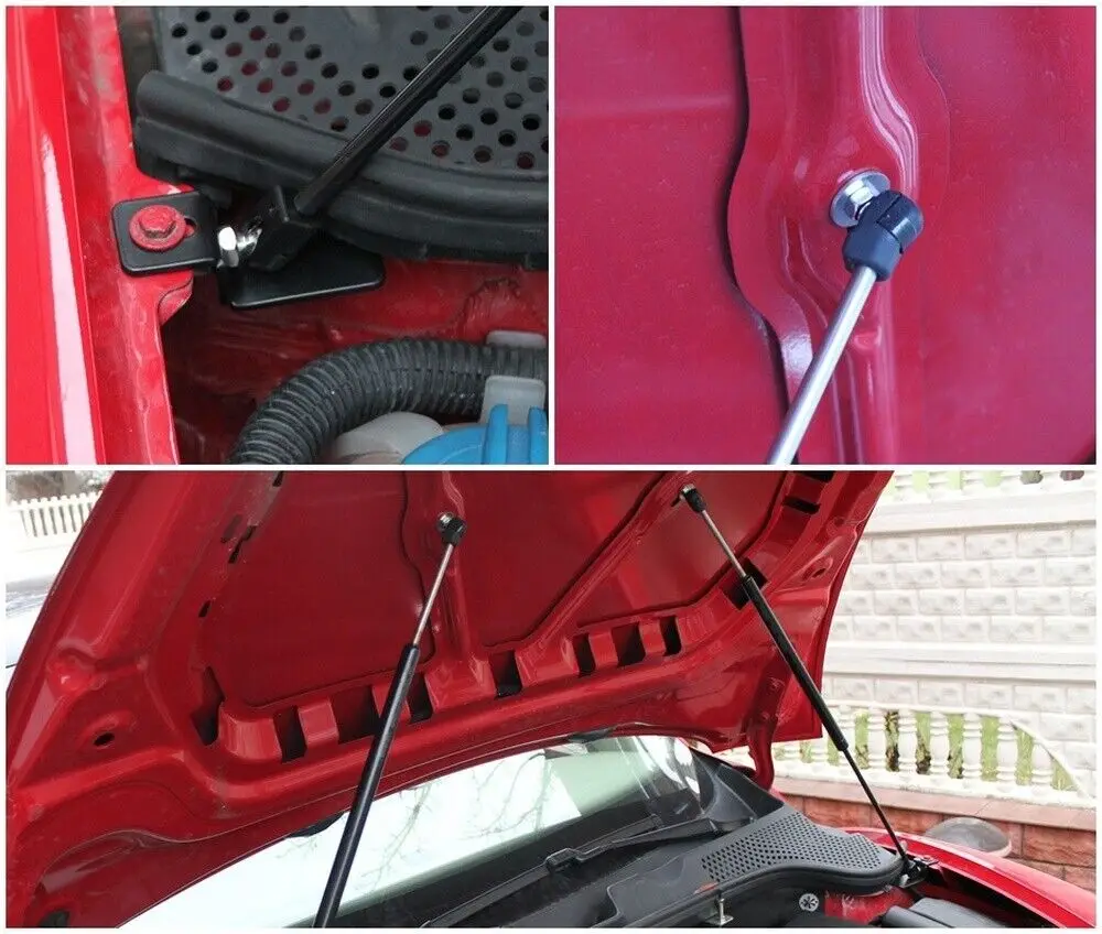 Amortiguadores de elevación de capó delantero, amortiguadores de Gas modificados, Maggiolino, Coccinelle, Fusca, para VW, Volkswagen, Beetle, A5, 2011-2019 - imagen 2