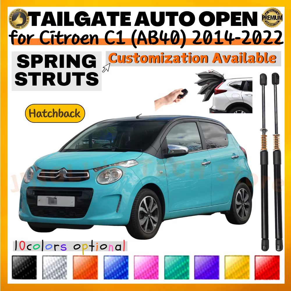 Puntal maletero con resorte Citroën C1 II (AB40) Hatchback 2014-2022