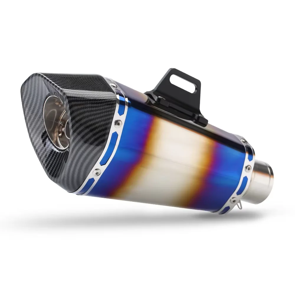 Silenciador de escape 51mm BMW S1000RR CBR1000RR – Tubo carbono - imagen 5