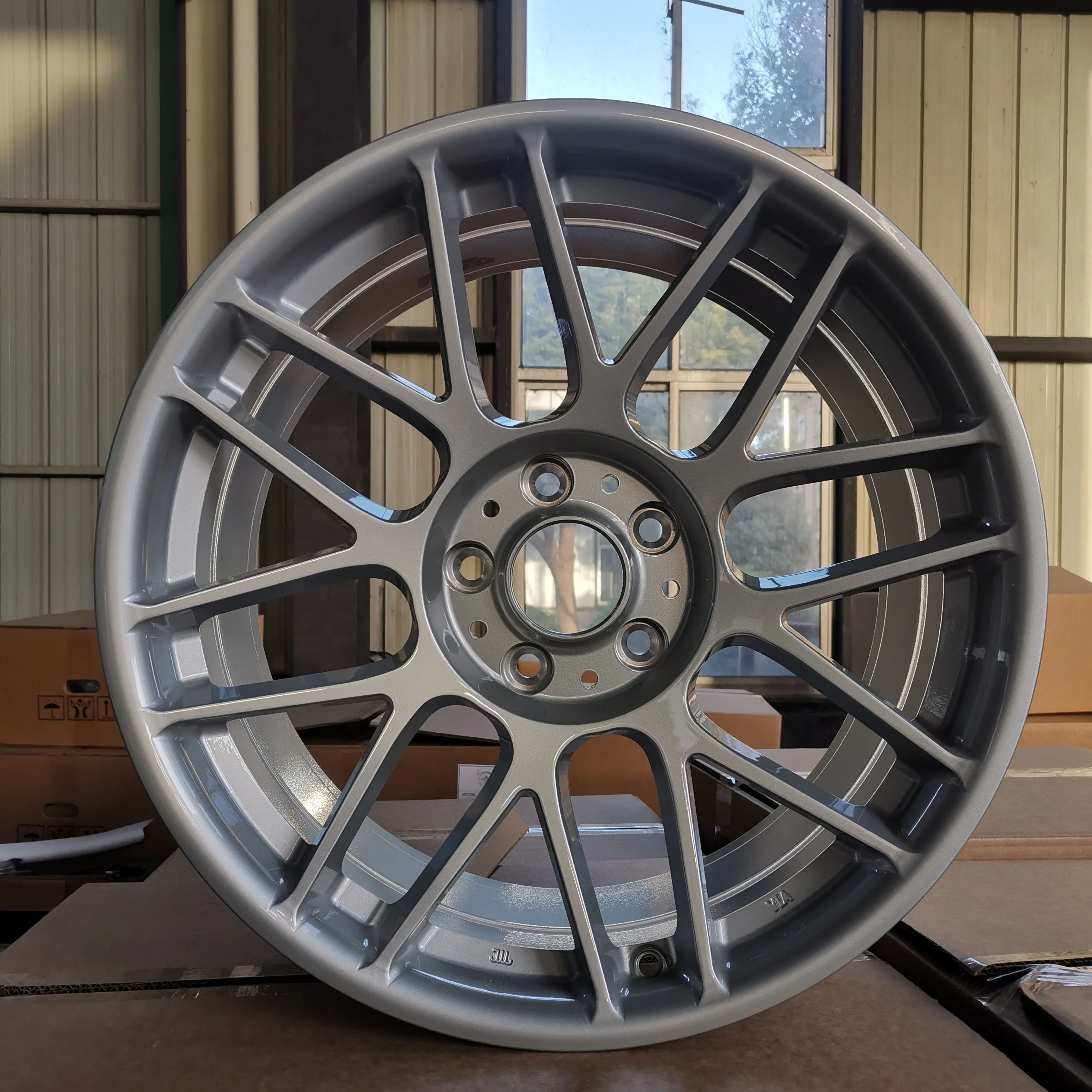 YQ barato 5x120 ruedas forjadas 17 18 19 pulgadas escalonado cóncavo aleación de aluminio ruedas de coche cubos llantas para E46 E38 E39 E60 E34 E9 - imagen 4