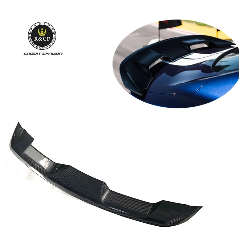 Alerón trasero fibra de carbono brillante Ford Mustang GT350 2019