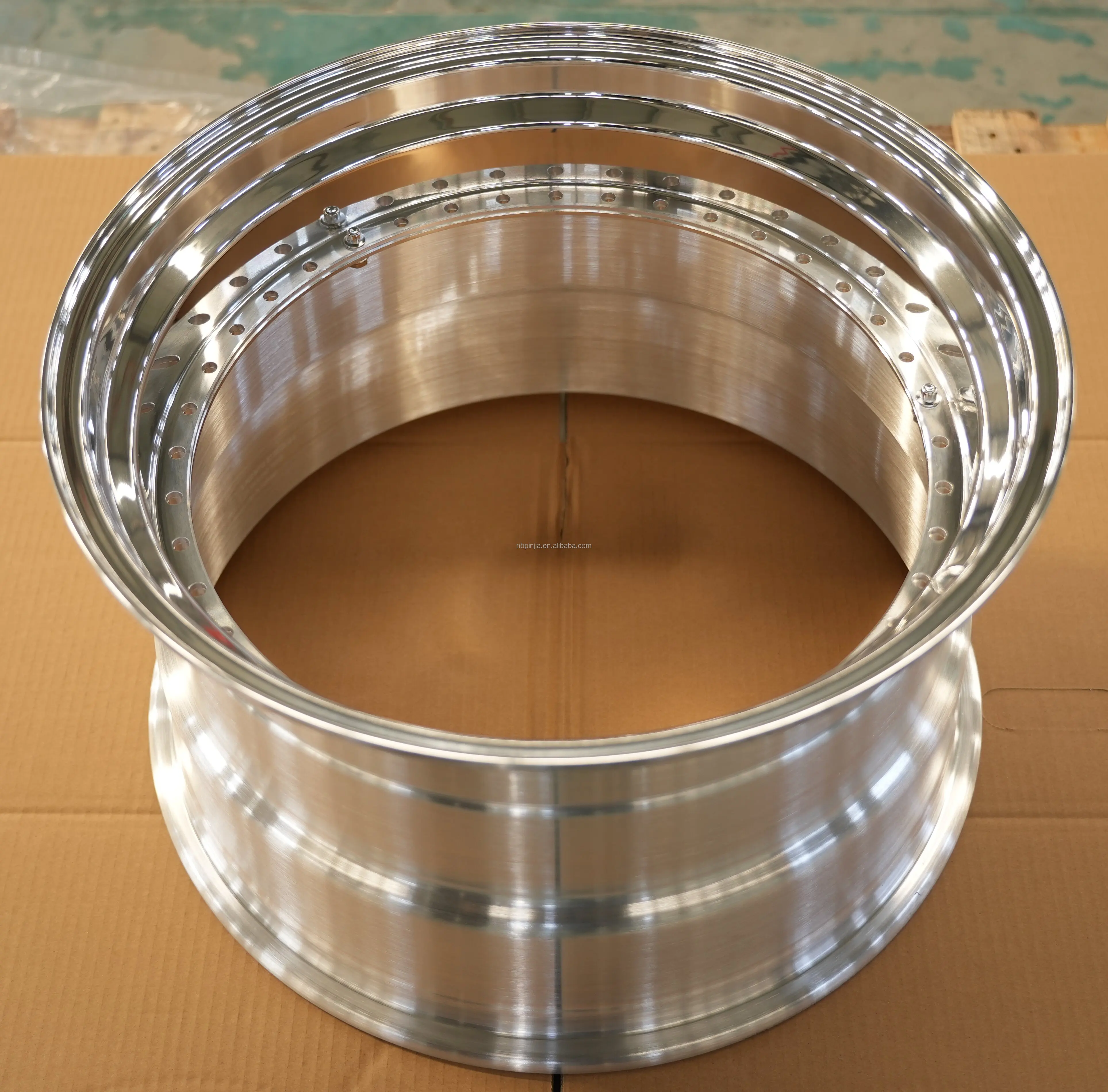 Barril de llanta forjado de aluminio en blanco - imagen 3