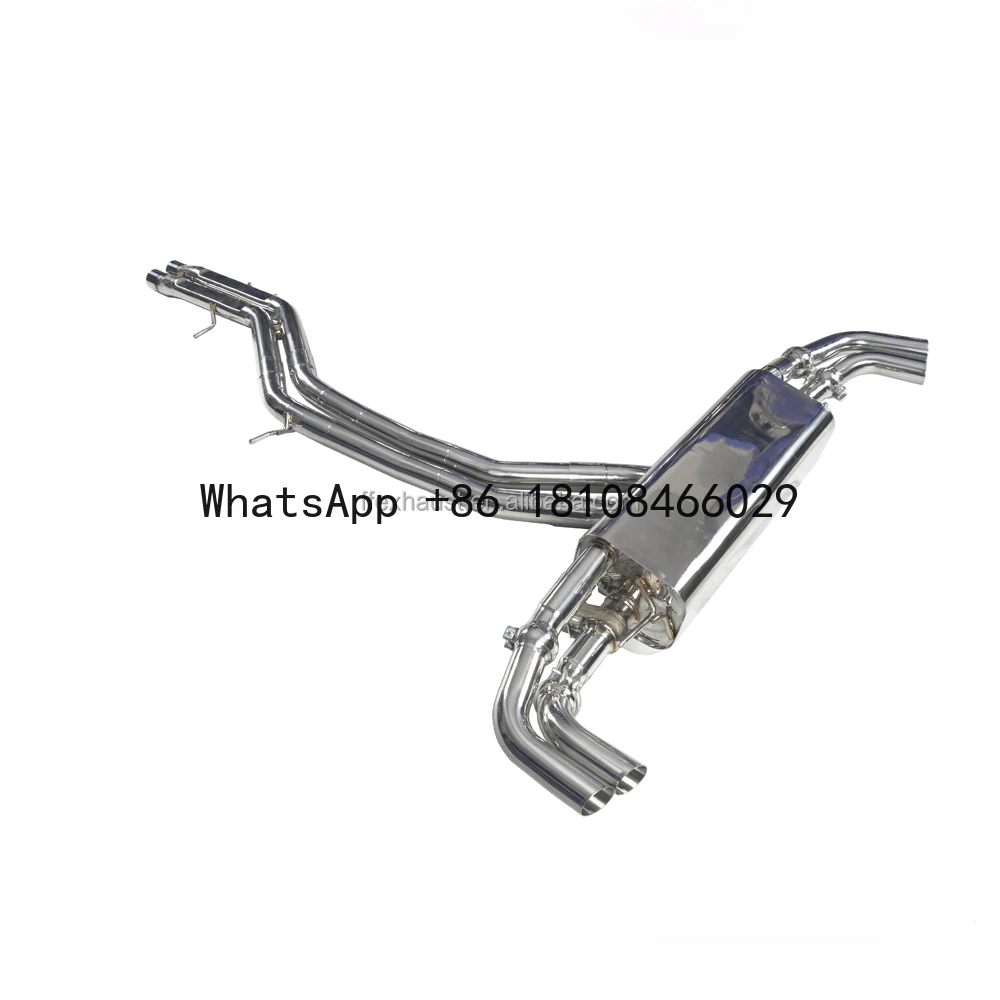 Escape de acero inoxidable de alto rendimiento de buena calidad para Audi RSQ8 4.0T