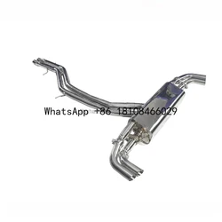 Escape de acero inoxidable de alto rendimiento de buena calidad para Audi RSQ8 4.0T