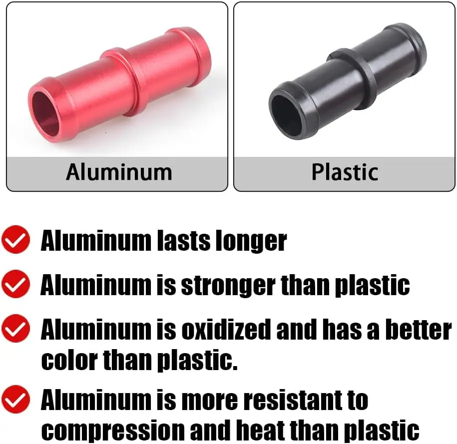 Conector manguera calefacción aluminio – Nissan 370Z e Infiniti G35 - imagen 4
